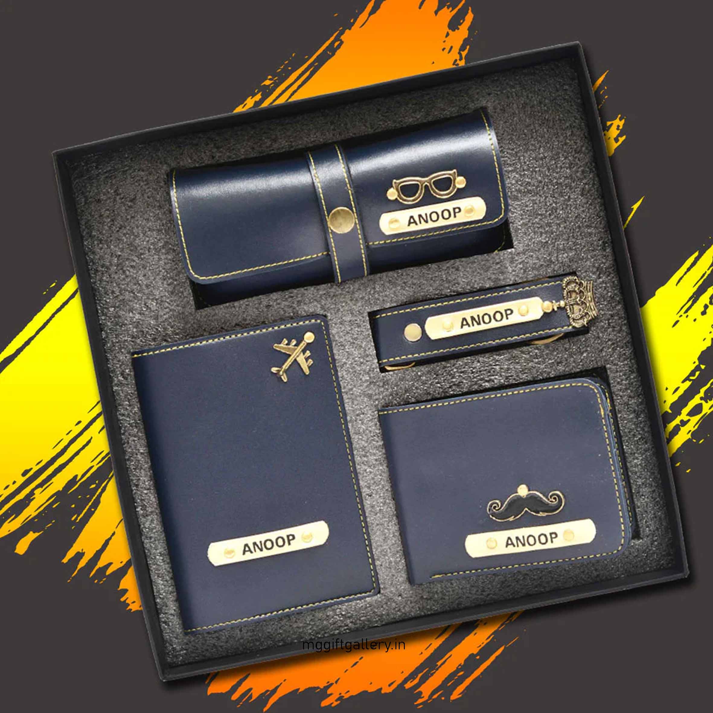 Unique Gift for Men | Customized Men 4 in 1 Combo Set