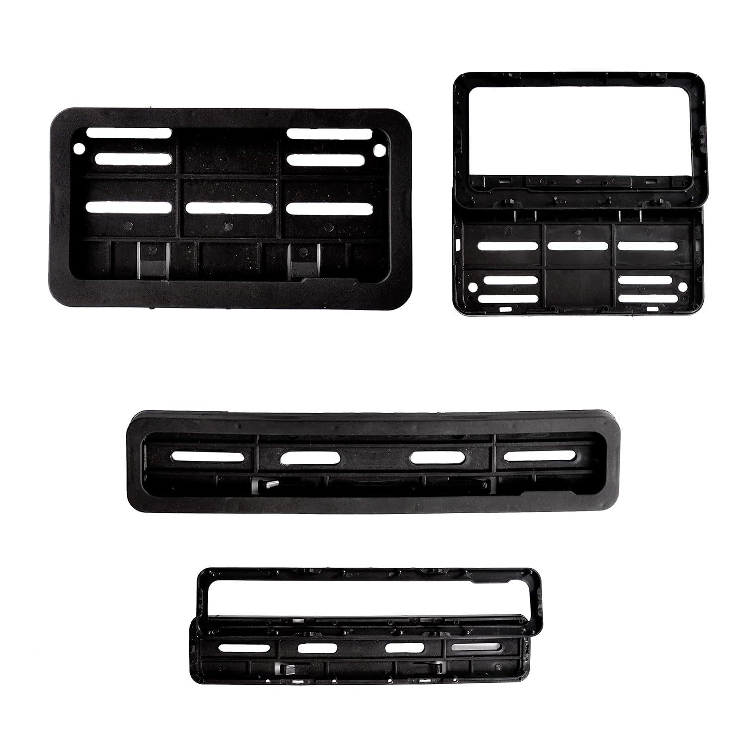 Auto Pearl Plastic Bike Registration License Plate Frame Holder, Bike Protective Frame License Plate Covers Holders Compatible with- Ather 450