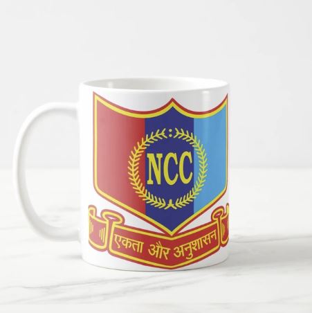 CreateByYou NCC Printed premium quality coffee mug Ceramic Coffee Mug  (300 ml)