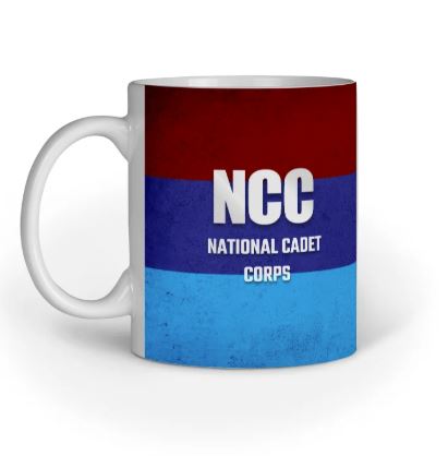 CreateByYou NCC Printed premium quality coffee mug Ceramic Coffee Mug  (300 ml)