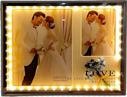 Imported Led Photo Frame with Light MB-12-11 (size 8*10)