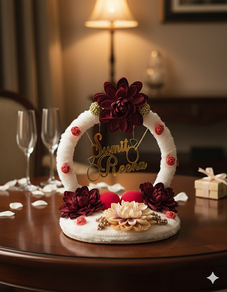 Engagement Ring Platter Decor