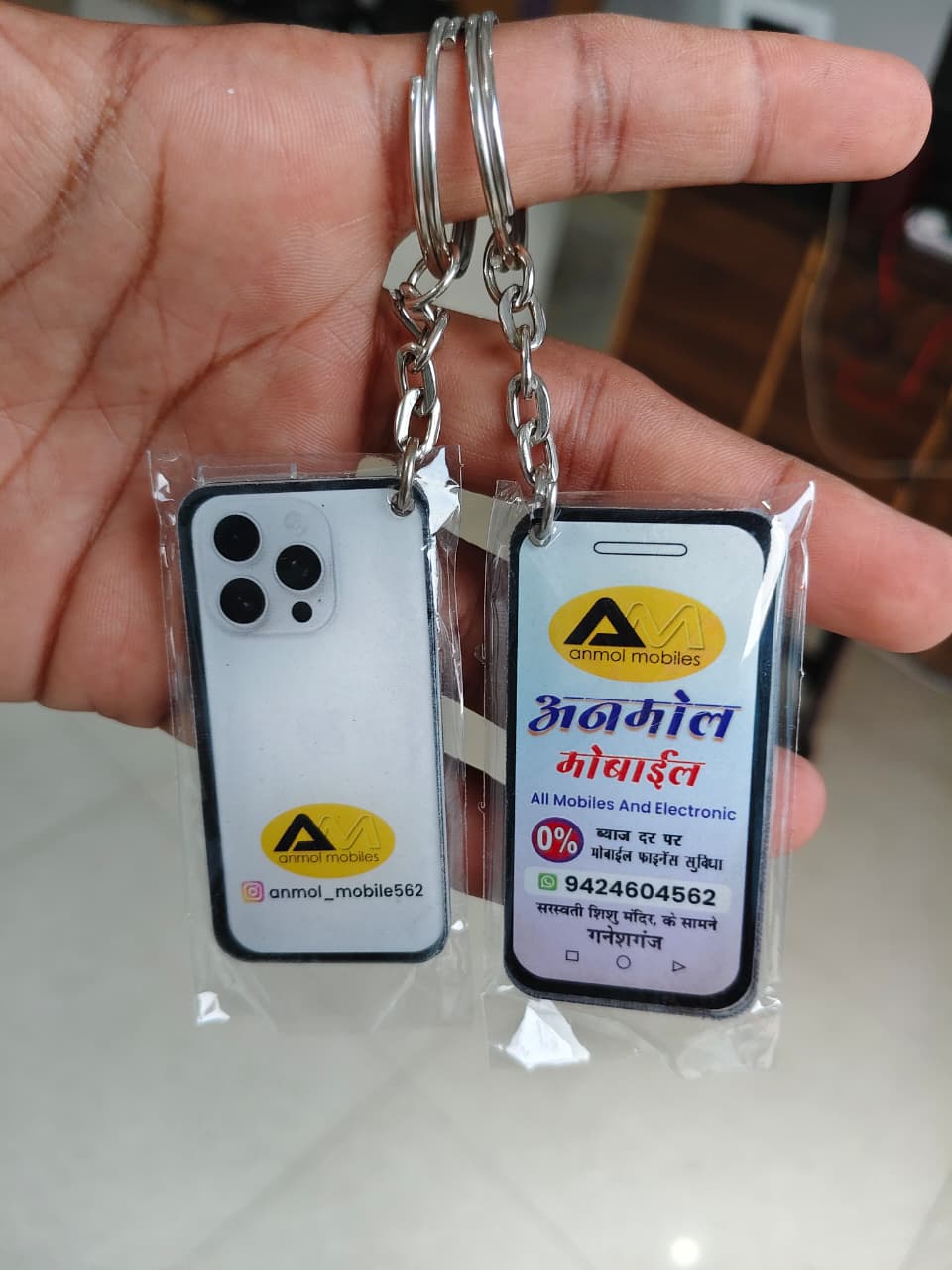 Custom Acrylic Promotional Keychains – Durable, Vibrant & Personalized Business Tags