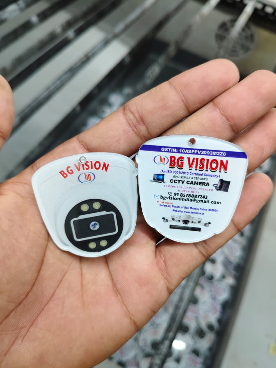 Custom Acrylic Promotional Keychains – Durable, Vibrant & Personalized Business Tags