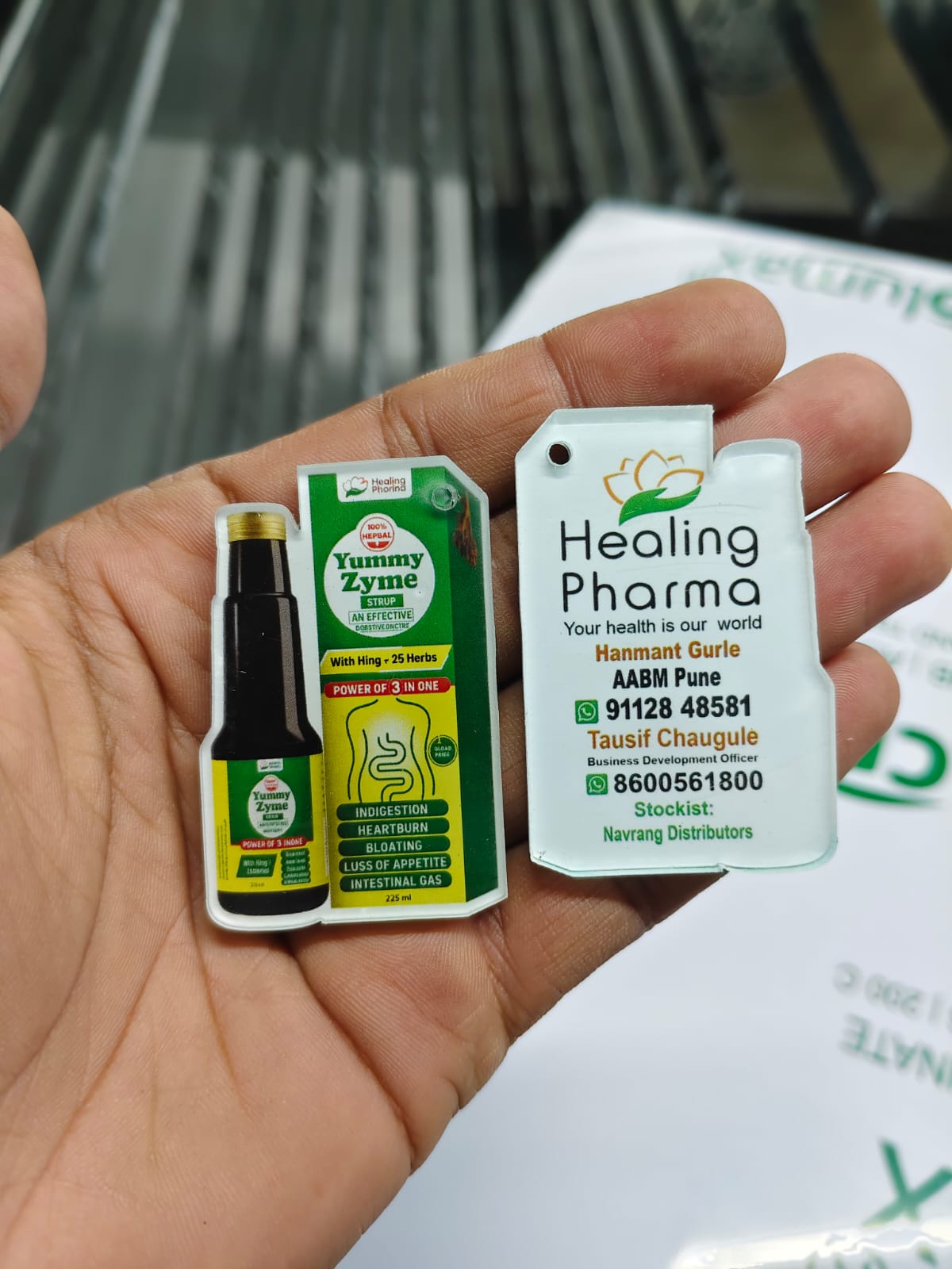 Custom Acrylic Promotional Keychains – Durable, Vibrant & Personalized Business Tags