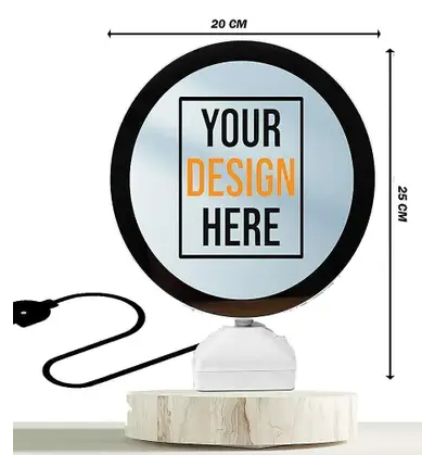 The Magic Portal: Personalized Heart-Warming LED Mirror Frame