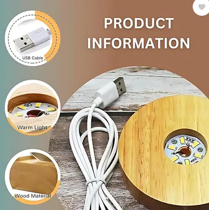 CelebraSphere: Premium Birthday Cake LED Crystal Night Lamp