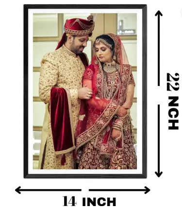 NaturalArt Wood Wall Photo Frame