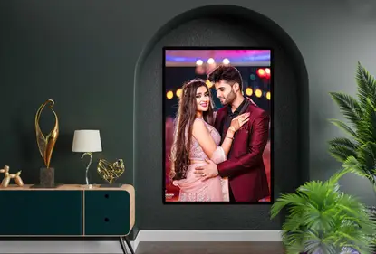 Eternal Love: Custom Wedding Milestone Wall Frame