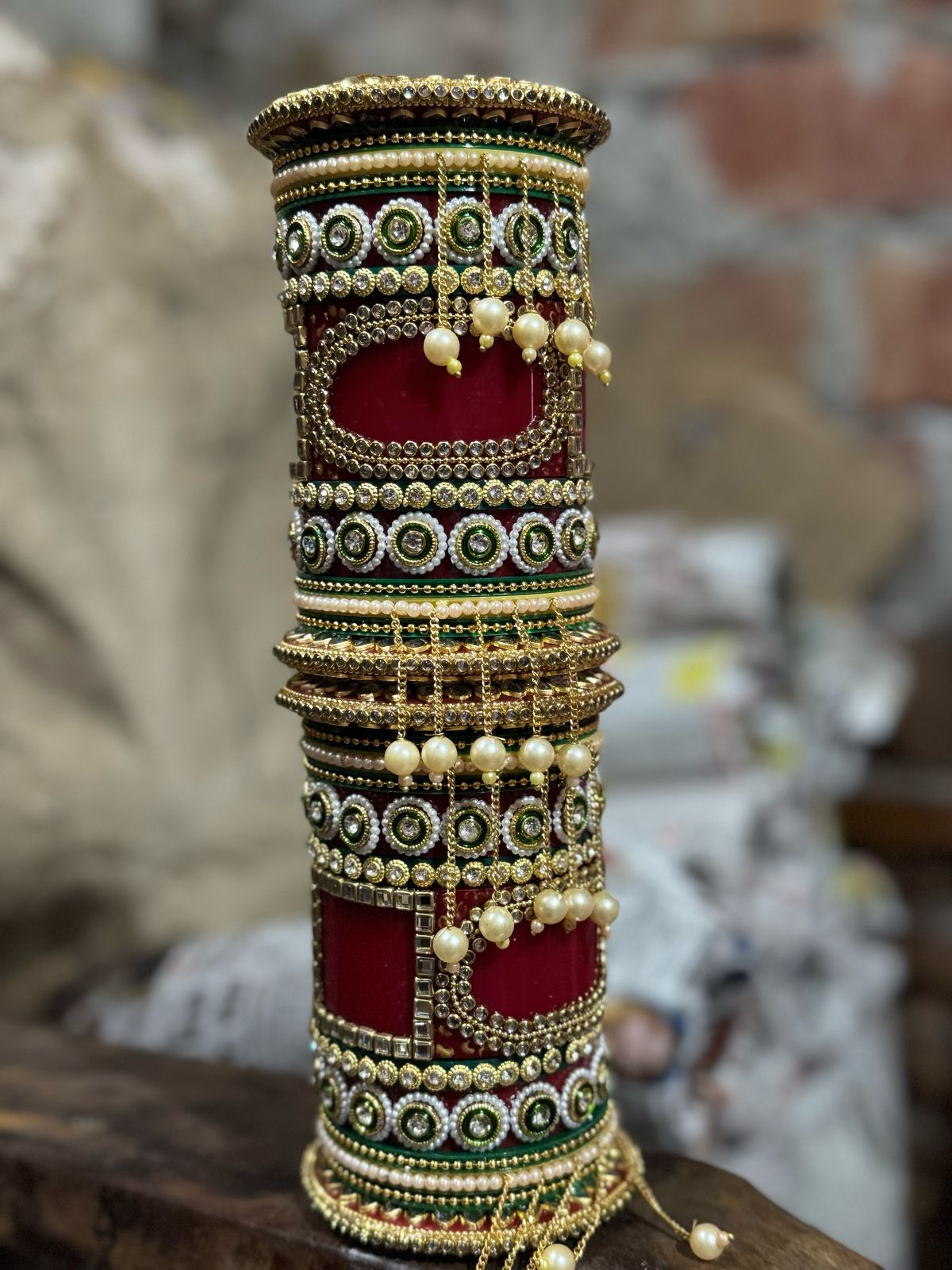 Rajhasthani Chuda With Photo and Name