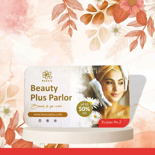 Luxury 800 GSM Beauty Parlour Appointment Cards – Textured Matt Finish with Round Corners