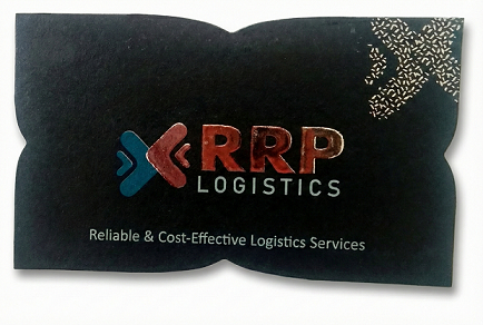 Copper Majestic Rajwadi – Architectural Die-Cut Business Card