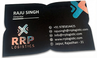 Copper Majestic Rajwadi – Architectural Die-Cut Business Card