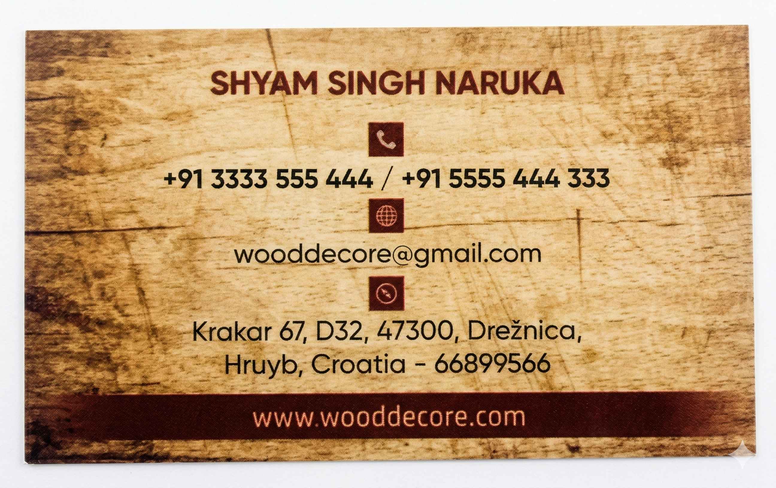 Velvet Business Visiting Card (500 Gsm) - 500pcs
