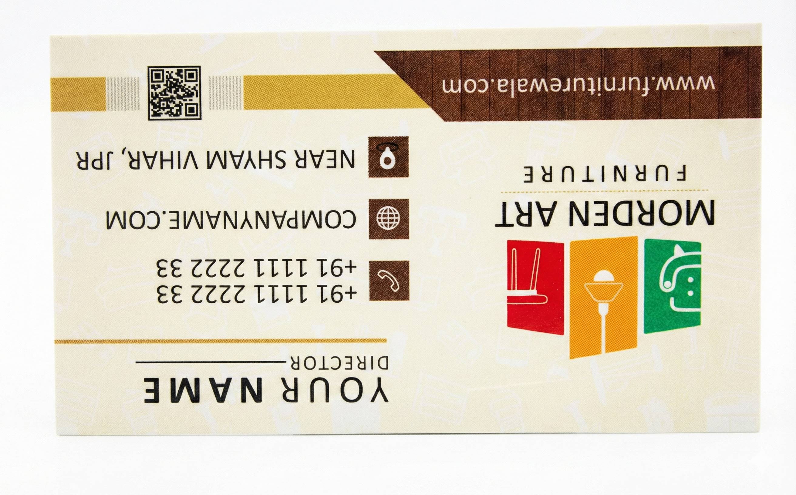 Velvet Business Visiting Card (500 Gsm) - 500pcs - 7B