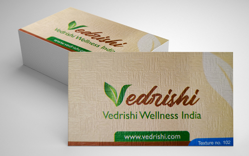 Matt + Texture No. 2 Business Visiting Card (350 Gsm) - 1000pcs