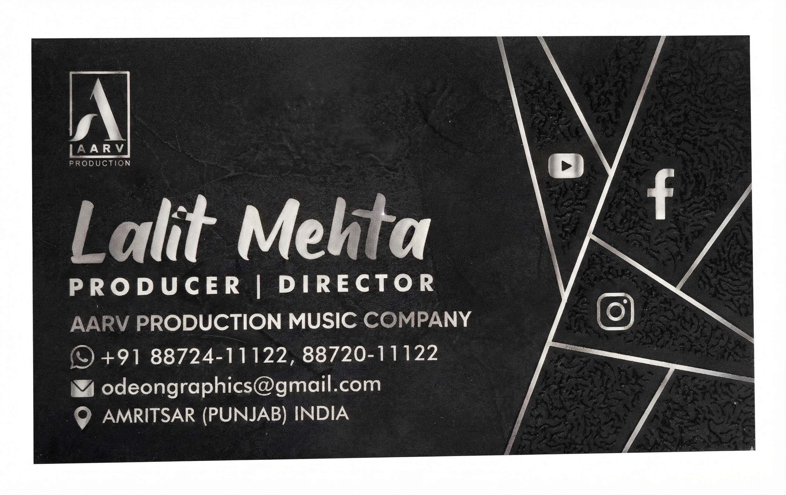 Premium 500 GSM Matt Laminated Business Card with UV & Foil Finish (Custom Shapes Available)