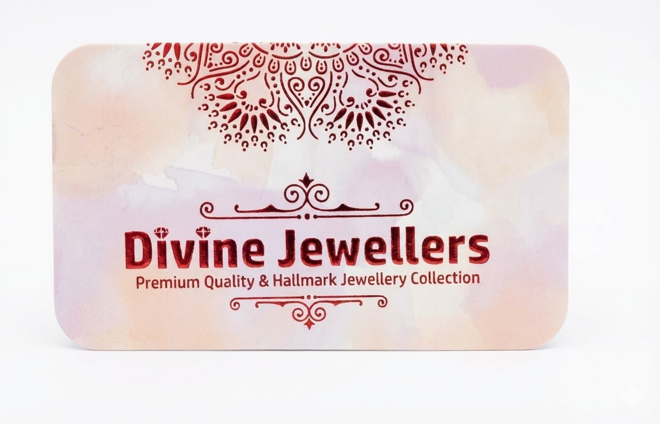 Premium 500 GSM Matt Laminated Business Card with UV & Foil Finish (Custom Shapes Available)