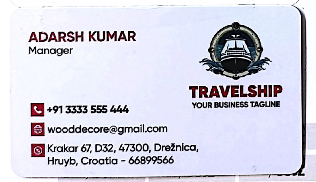 800 Micron + Matt + UV + 5 Foil Option + 2 Die Shapes Options | Luxury-Feel Business Cards P. Code 10A (Min-100qty)