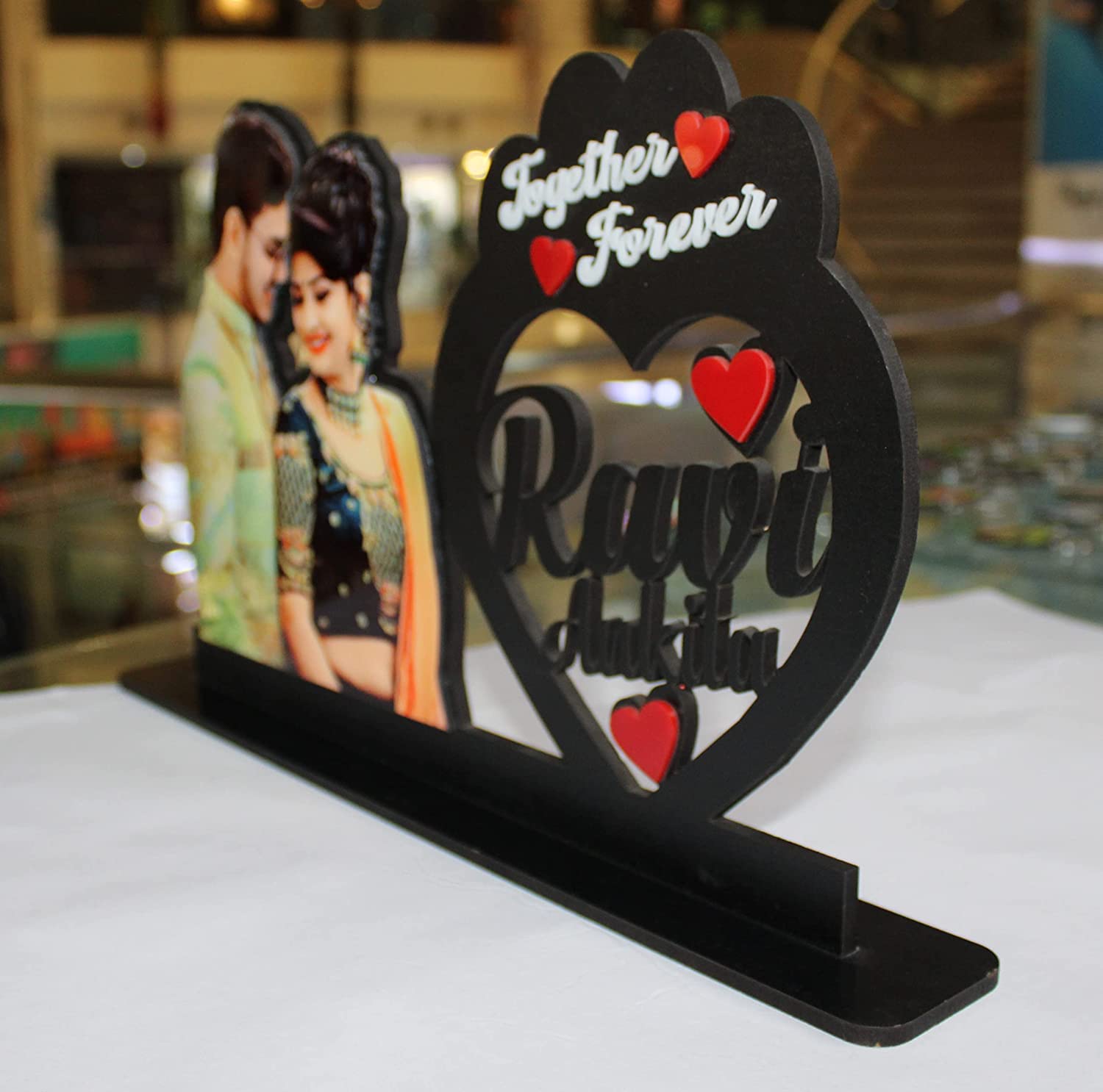 Personalized Gift MDF Cutout Photo Frame Standee Customized Gift with Your Photos