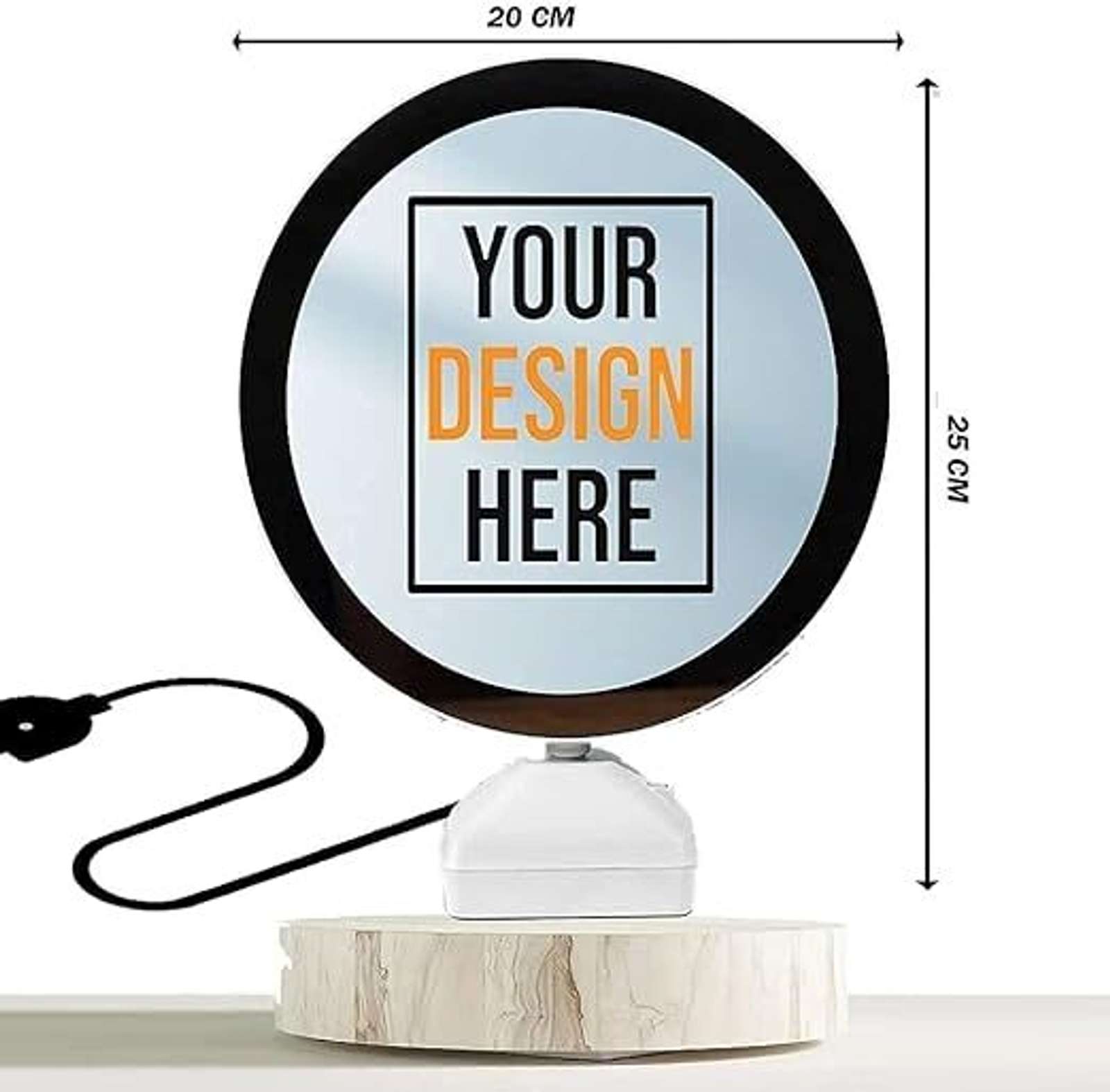 Plastic Table Photo Frame (White, 1 Photo(s), as per demand)