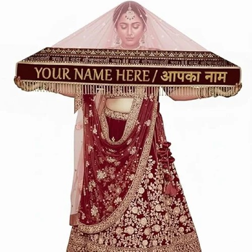 Customized Dupatta | Name Bride Chunni & Dupattas